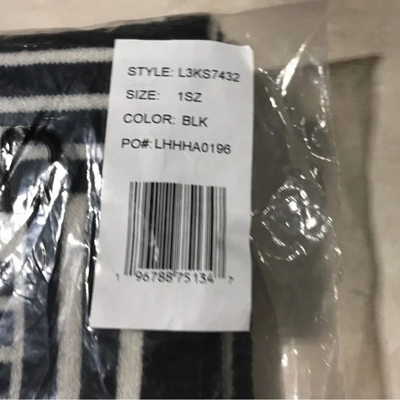 Karl Lagerfeld Art Deco Scarf, Size 72